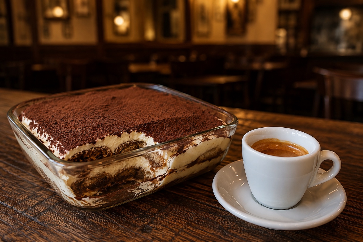 Tiramisù und Espresso