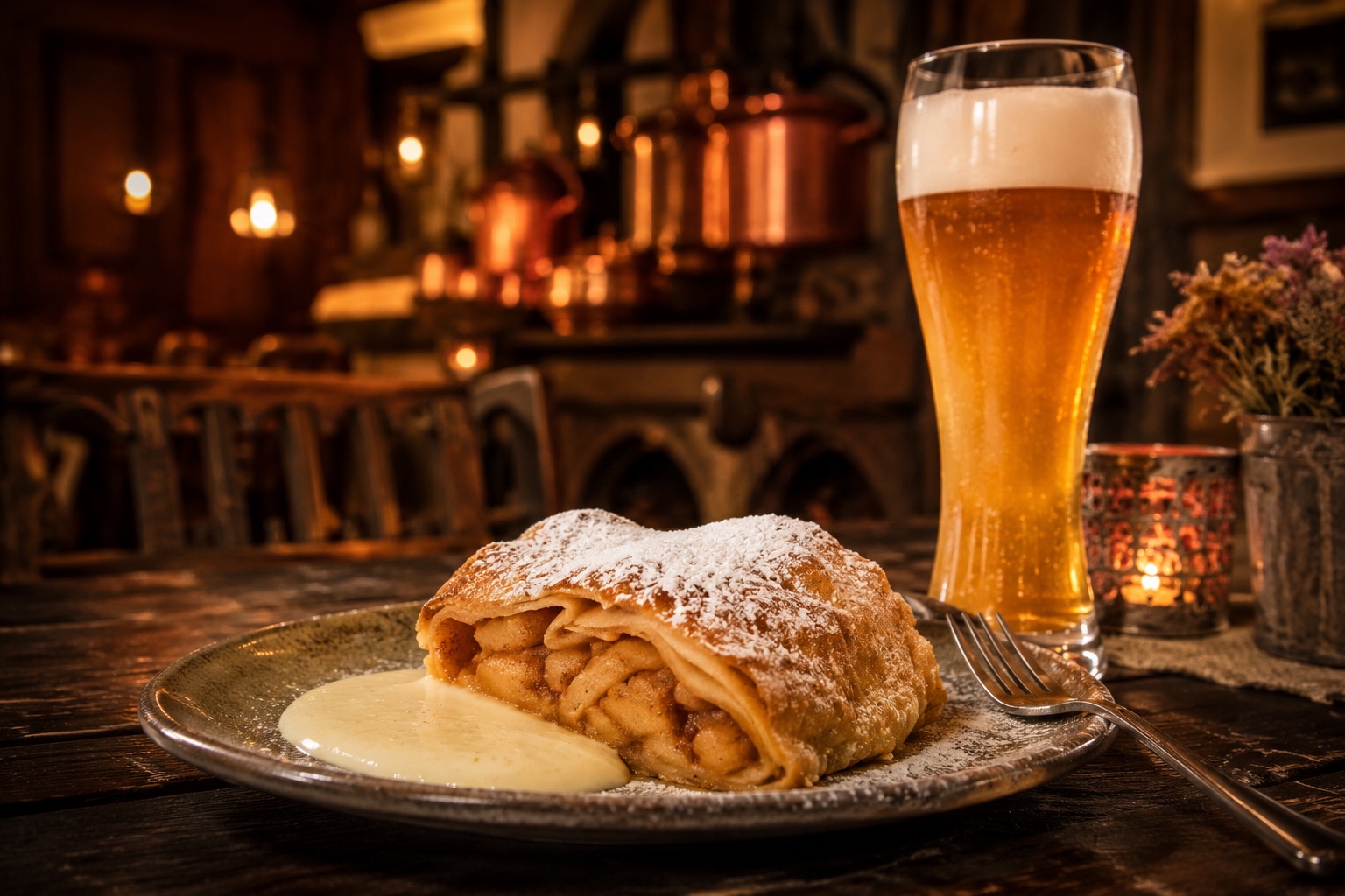 Gedeckte Festtafel